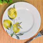 Тарелка 200мм мелкая форма Идиллия Лимоны