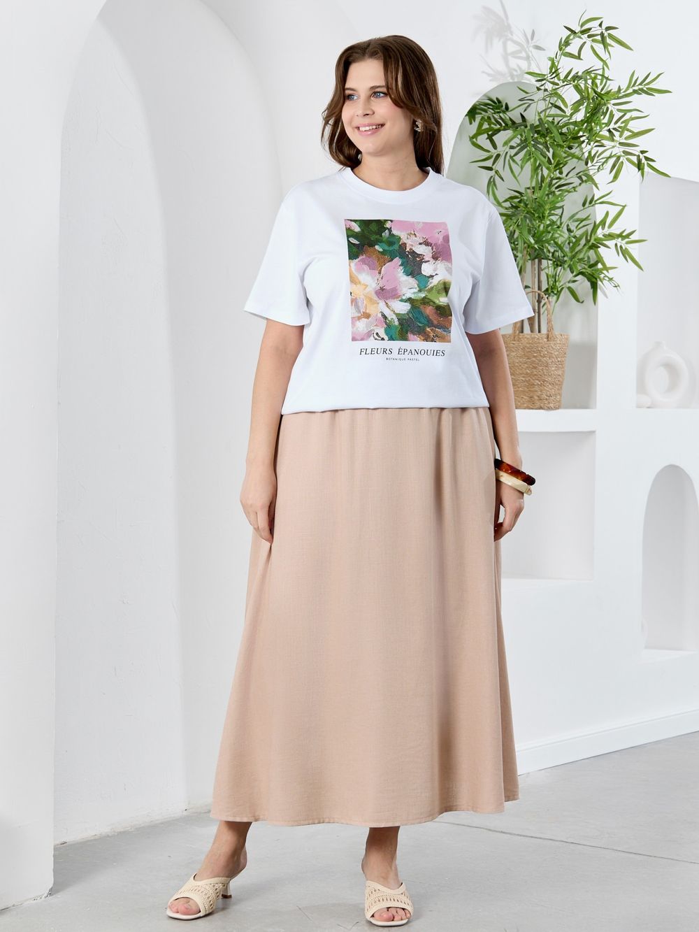 Юбка Камео-5 Виотекс БЕЖЕВЫЙ