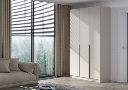 Шкаф с ящиками Элегант-4 сатин