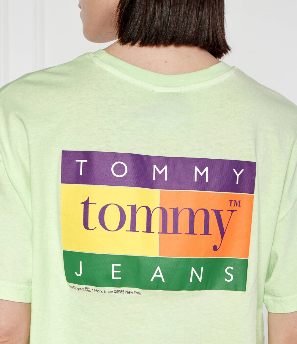 Футболка Summer flag Tommy Jeans - лимонный(DW0DW18141)