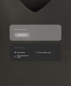 Oysho Топ Evermove с коротким рукавом, коричневый