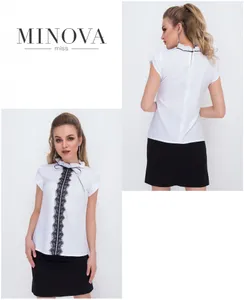 Блуза 1049-белый Minova
