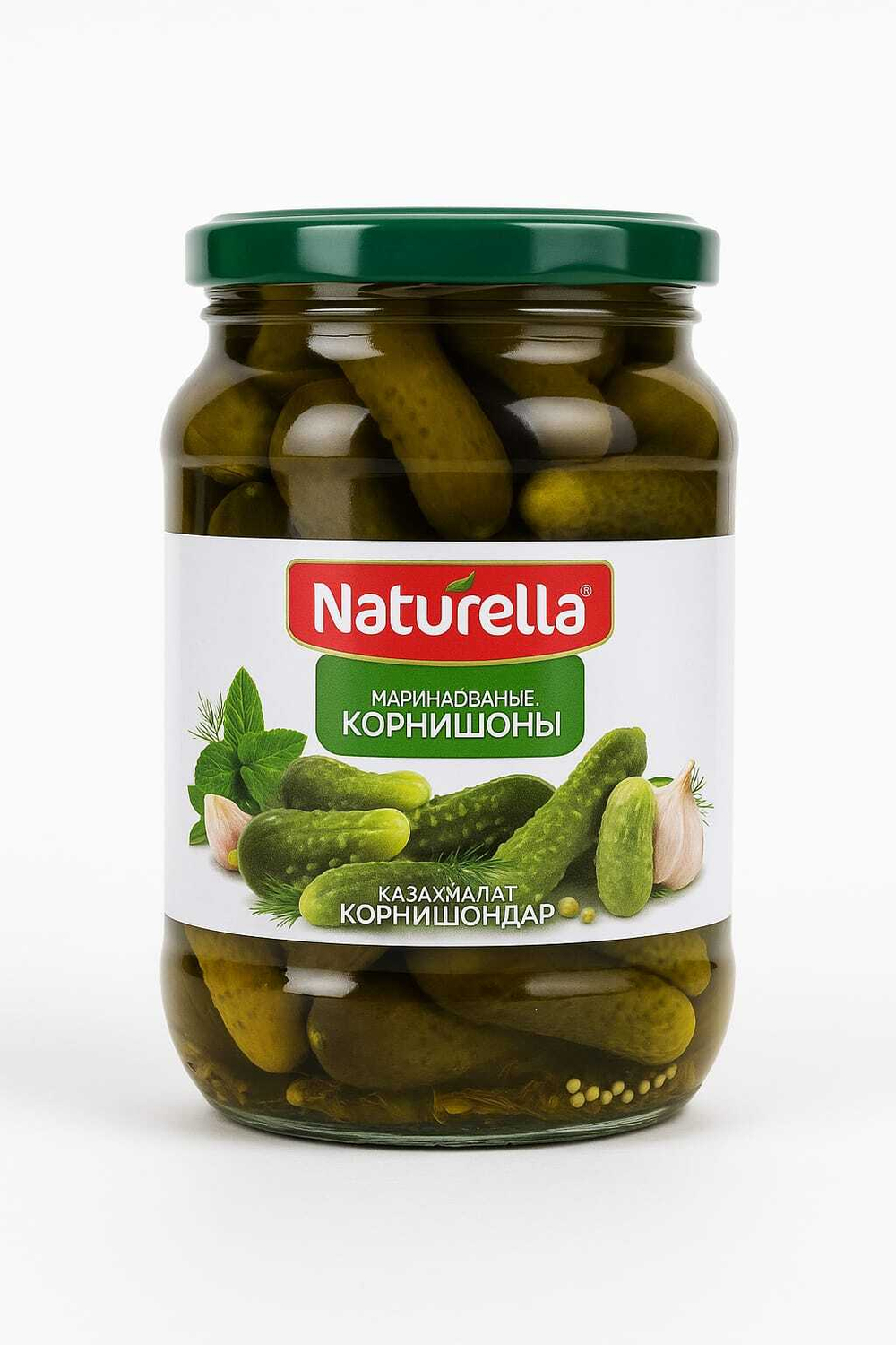 Корнишоны маринованные Naturella 720 мл