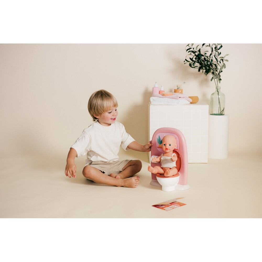 Smoby Baby Nurse - Двухсторонний туалет для куклы 42 см 220500
