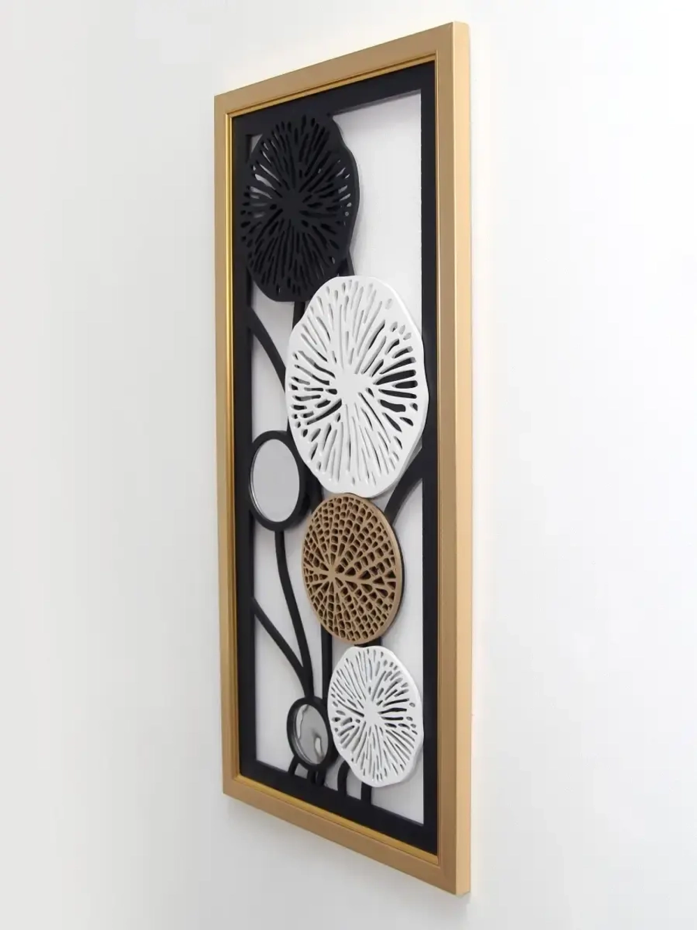 Панно на стену для интерьера 27*57 см