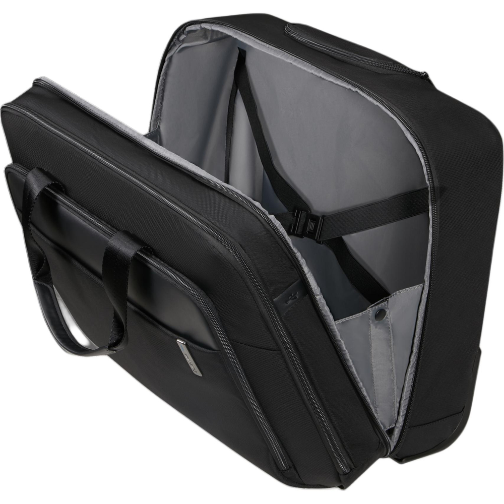 SAMSONITE Polyester Trolley Bag 17 Inch Unisex Black