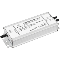 Блок питания ARPV-UH24150-PFC-0-10V (24V, 6.3A, 150W) (Arlight, IP67 Металл, 7 лет) 024277