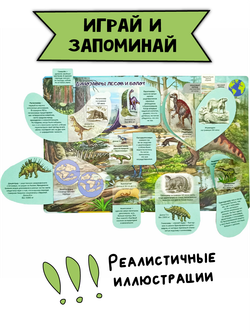 Энциклопедия с окошками ДИНОЗАВРЫ