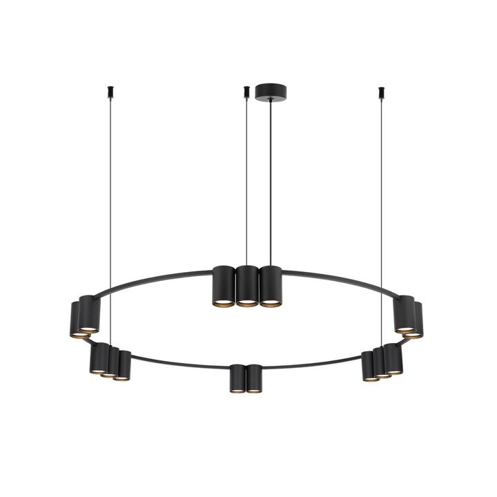 Подвесная люстра Denkirs Orbit DK4067-BK