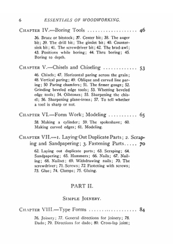Essentials of woodworking; a textbook for schools | Griffith Ira Samuel