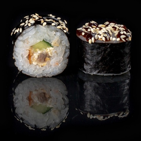 Маки с угрём 8 шт.