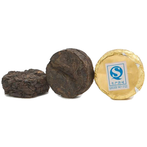 Пуэр шу Медальон (2015г провинция Юньнань 4 года) РЧК 500г