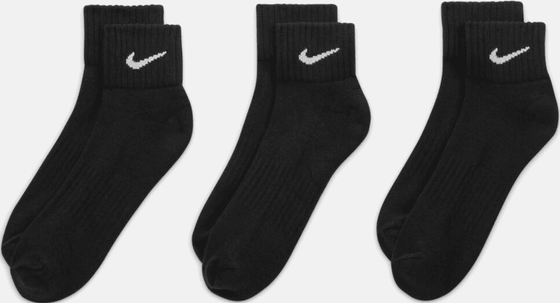 Носки Nike Cushion Quarter Training BK (3 пары)