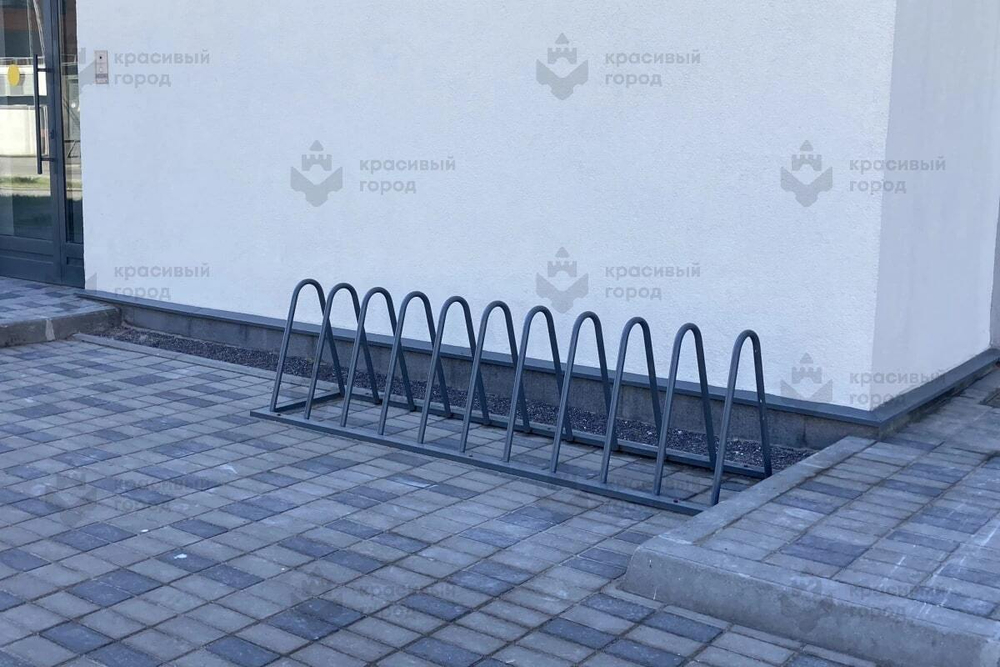 Велопарковка простая, 10 мест