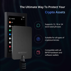 KEYSTONE Crypto Seed Storage (Keystone Tablet Plus) Металлический капсула для резервного копирования сид-фразы криптокошелька