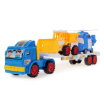 Автовоз ин. 44см +спецтехника +вертолет, ПК 056-31