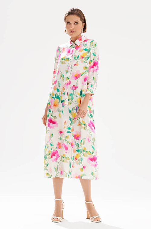 51778 Платье женское (цветочный принт)