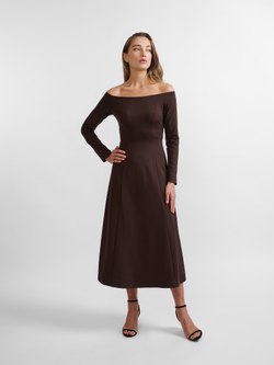 ПЛАТЬЕ С ОТКРЫТЫМИ ПЛЕЧАМИ