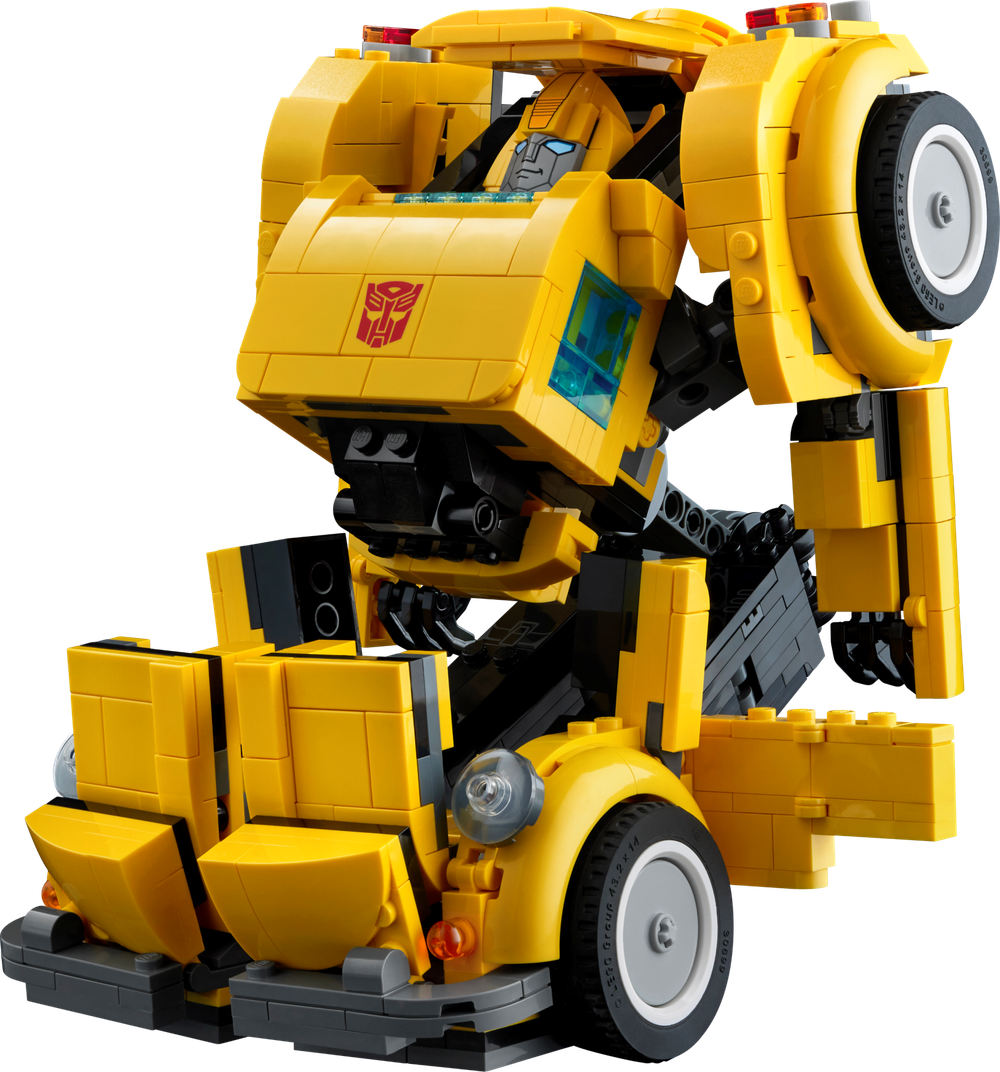Конструктор Лего Иконс Бамблби 10338 | LEGO Icons Bumblebee 10338 | коллекционная модель трансформера  950 деталей 18+