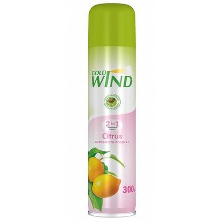 Gold Wind 300мл. Цитрус Освеж.возд. аэрозоль