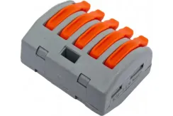 Клемма Navigator NTC-R 5*4 с рычагами серая 24862