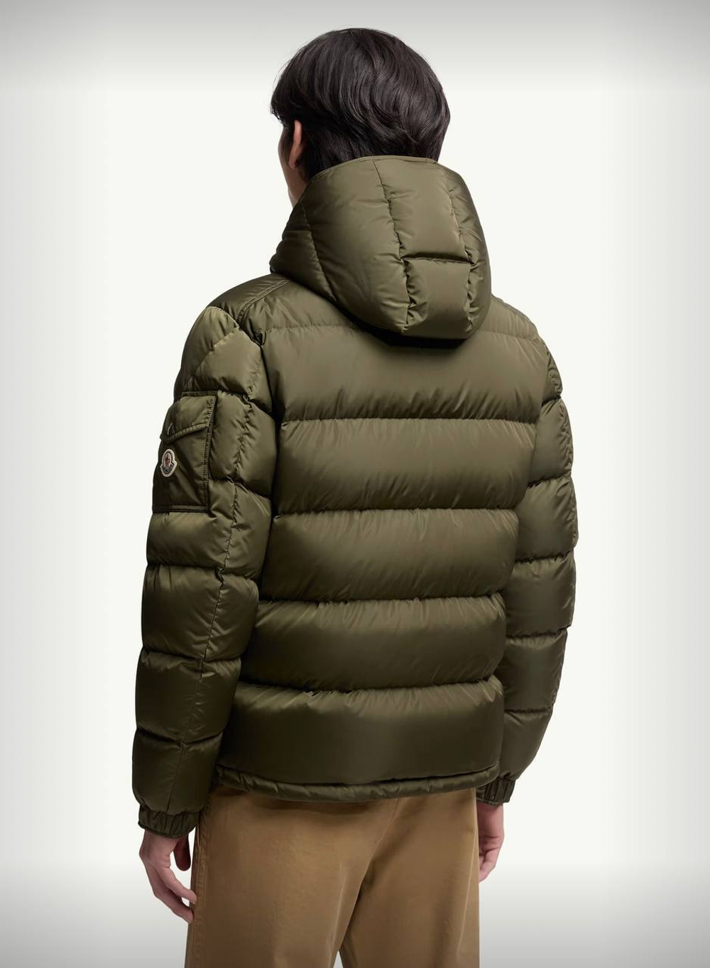 Мужская короткая пуховая куртка Moncler Maya