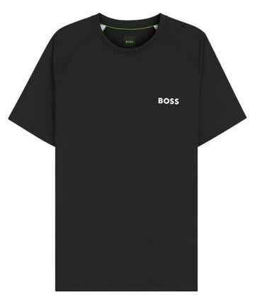 Мужская теннисная футболка BOSS TOC Spin - black