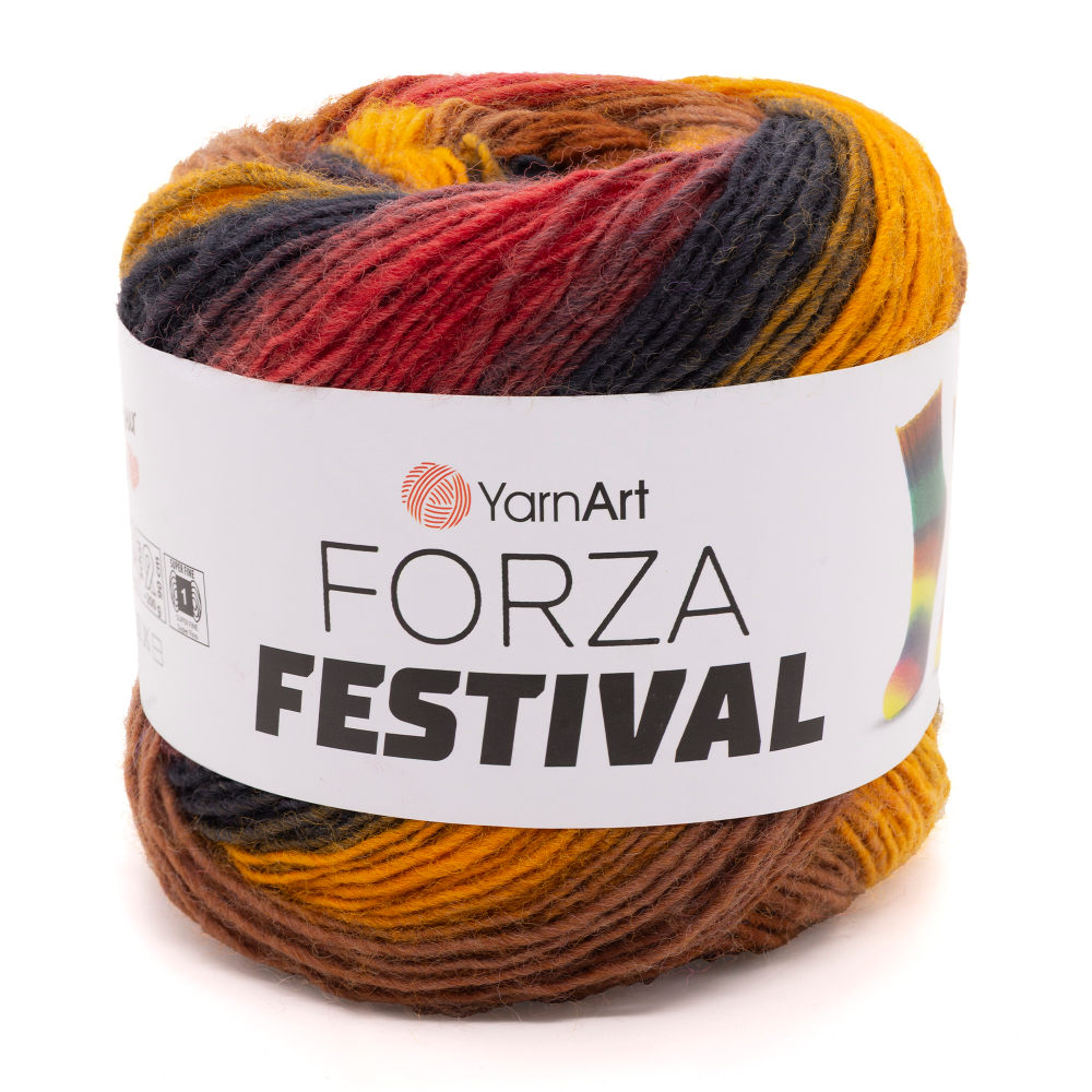Пряжа YarnArt Forza Festival (2908)
