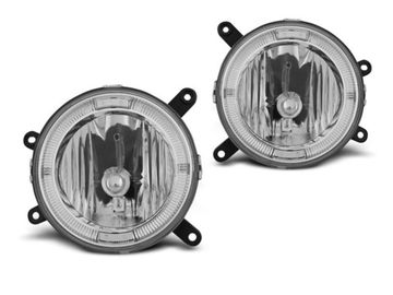 Альтернативные противотуманные фары Angel Eyes для Ford Mustang V (04-09) хромированные