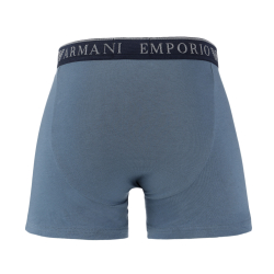 Набор мужских трусов хипсов 2в1 (серый, серо-голубой) Emporio Armani 111769_4F720 15349