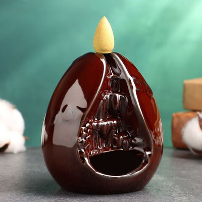 Подставка для благовоний «Гора Тинг» с аромаконусами