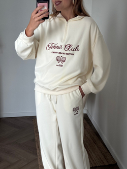 Костюм Tennis club сливочное масло