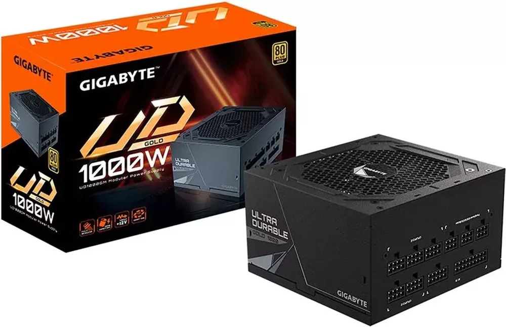 Блок питания Gigabyte ATX 1000W GP-UD1000GM PG5 80+ gold RTL