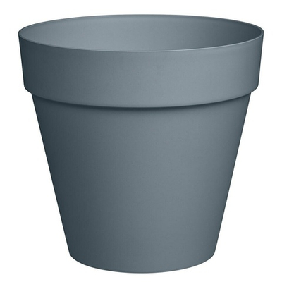Горшок цветочный Tarragon 7л d250мм, со вставкой (серый)