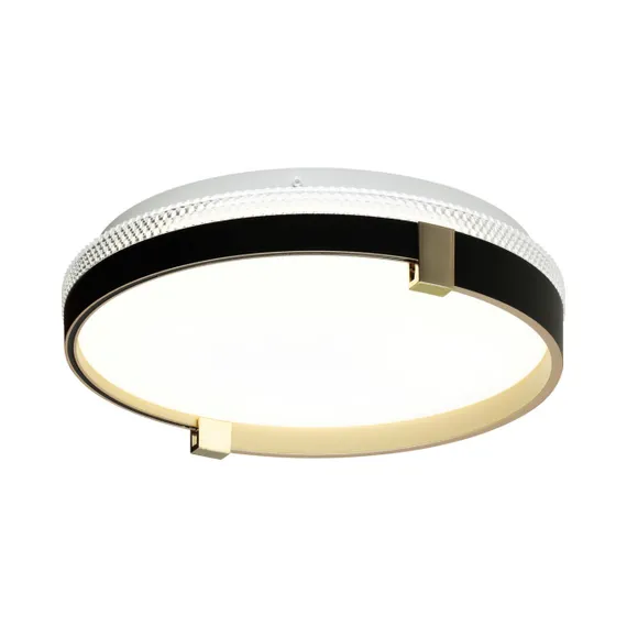 7647/CL PALE SN 189 Светильник пластик/белый/черный/золотой LED 30Вт 4000К D340 IP43 OLIDI BLACK