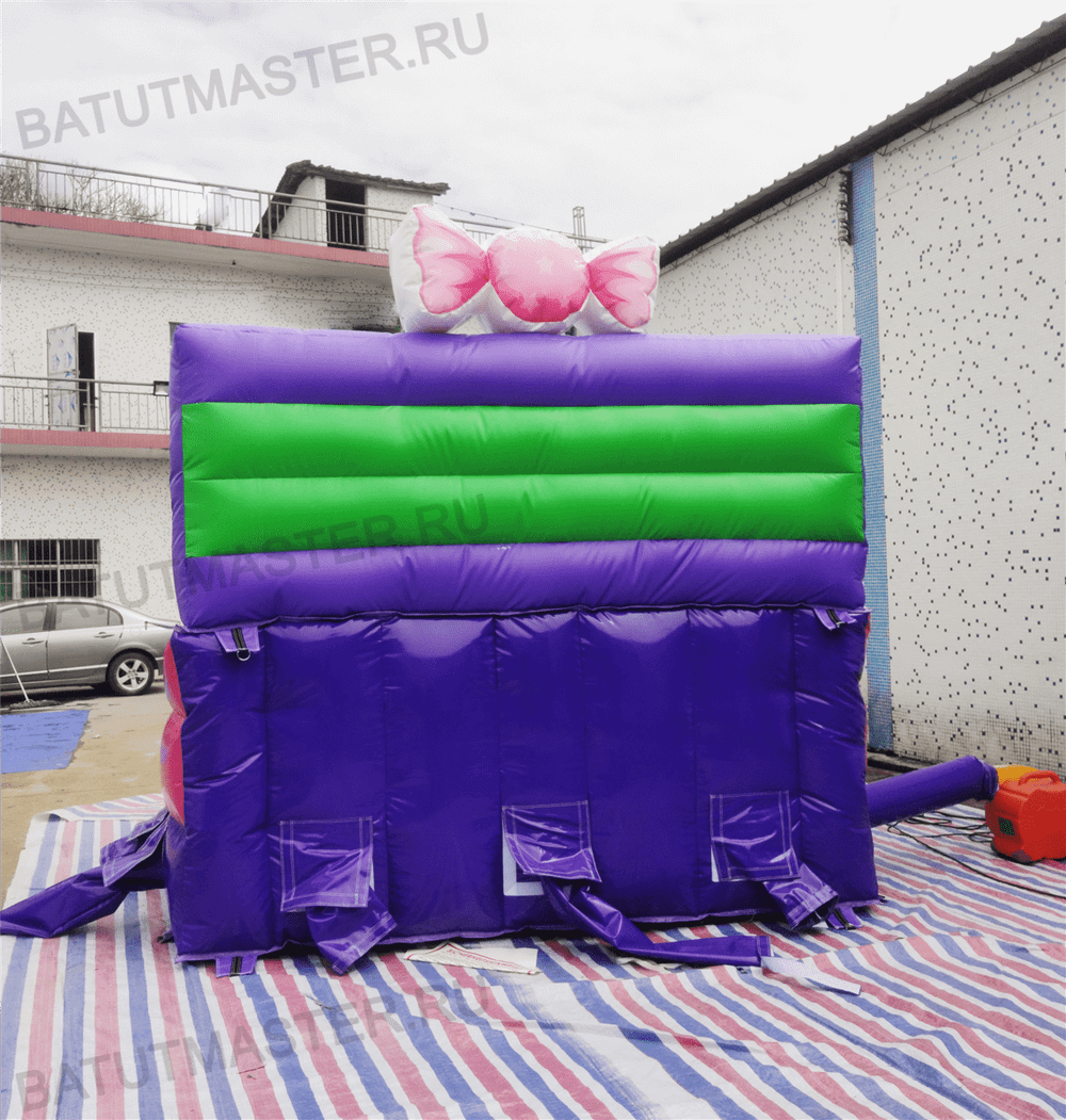B-15157 Надувная горка "Сладкий замок 3"