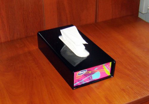 Диспенсер для салфеток 235х125х59 мм черный