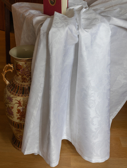 Скатерть 150x180 и 6 салфеток EmilioGatti Florida Bianco