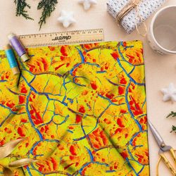 Ткань оксфорд 600 потрескавшаяся горячая земля