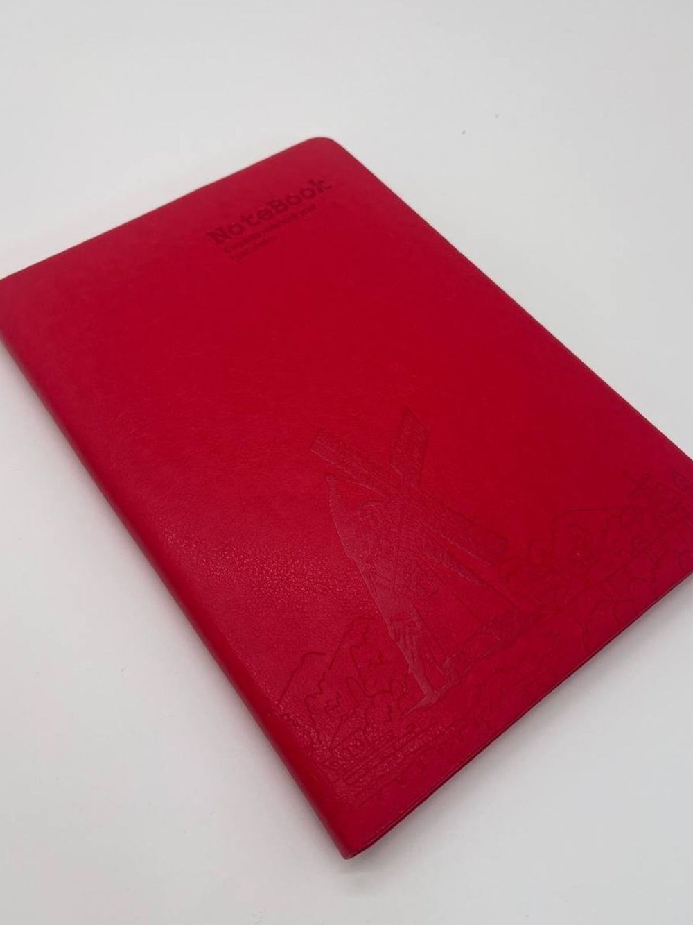 Блокнот 112 л. В5 25*17,5 см лин. красный (7674-16)