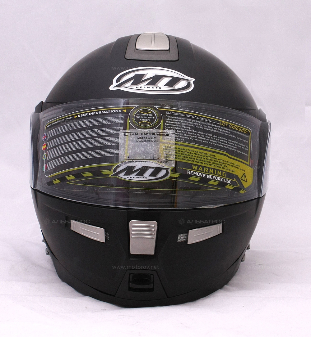 Мотошлем MT Raptor Solid