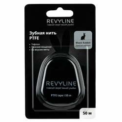 зубная нить Revyline PTFE мятная вощеная 50м