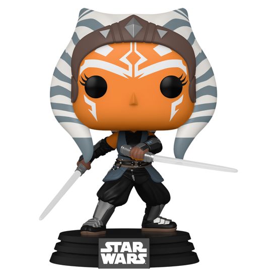 Фигурка Funko POP! Bobble Star Wars Mandalorian Ahsoka w/ Sabers (464) 54527 / Фигурка Фанко ПОП! по мотивам сериала "Мандалорец", Асока Тано