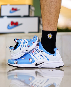 Детские кроссовки Nike Air Presto x Hello Kitty 'University Blue' (PS) DH7780-402