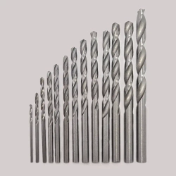 Набор кобальтовых сверл М35 (Р6М5К5) по металлу и дереву 13шт. 1-6.5 мм