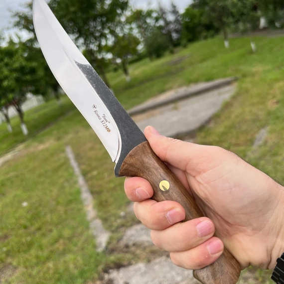 Нож кизлярский охотничий Бык Ковка Х12мф