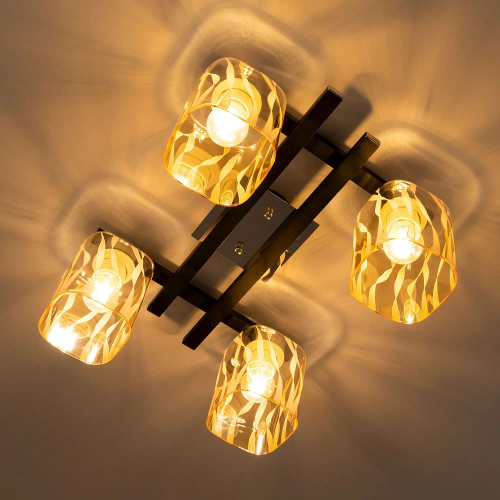 Citilux Сафари CL145241 Люстра потолочная