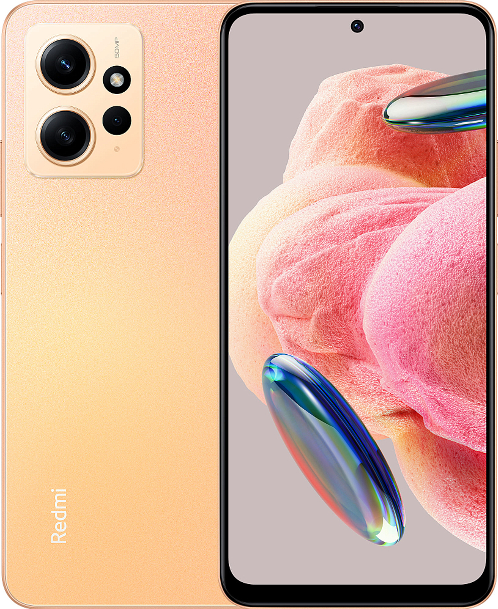 Смартфон Xiaomi Redmi Note 12 6/128GB Sunrise Gold