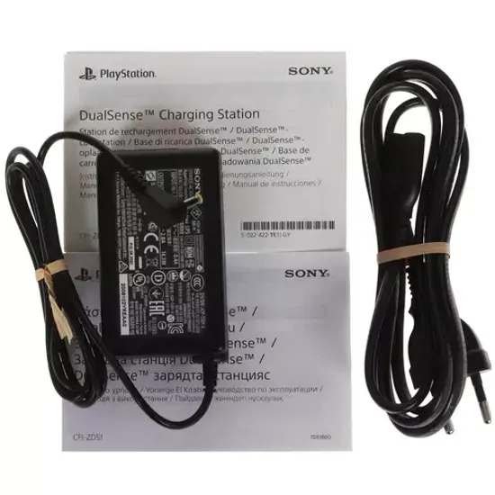 Зарядная станция для 2-х геймпадов PS5