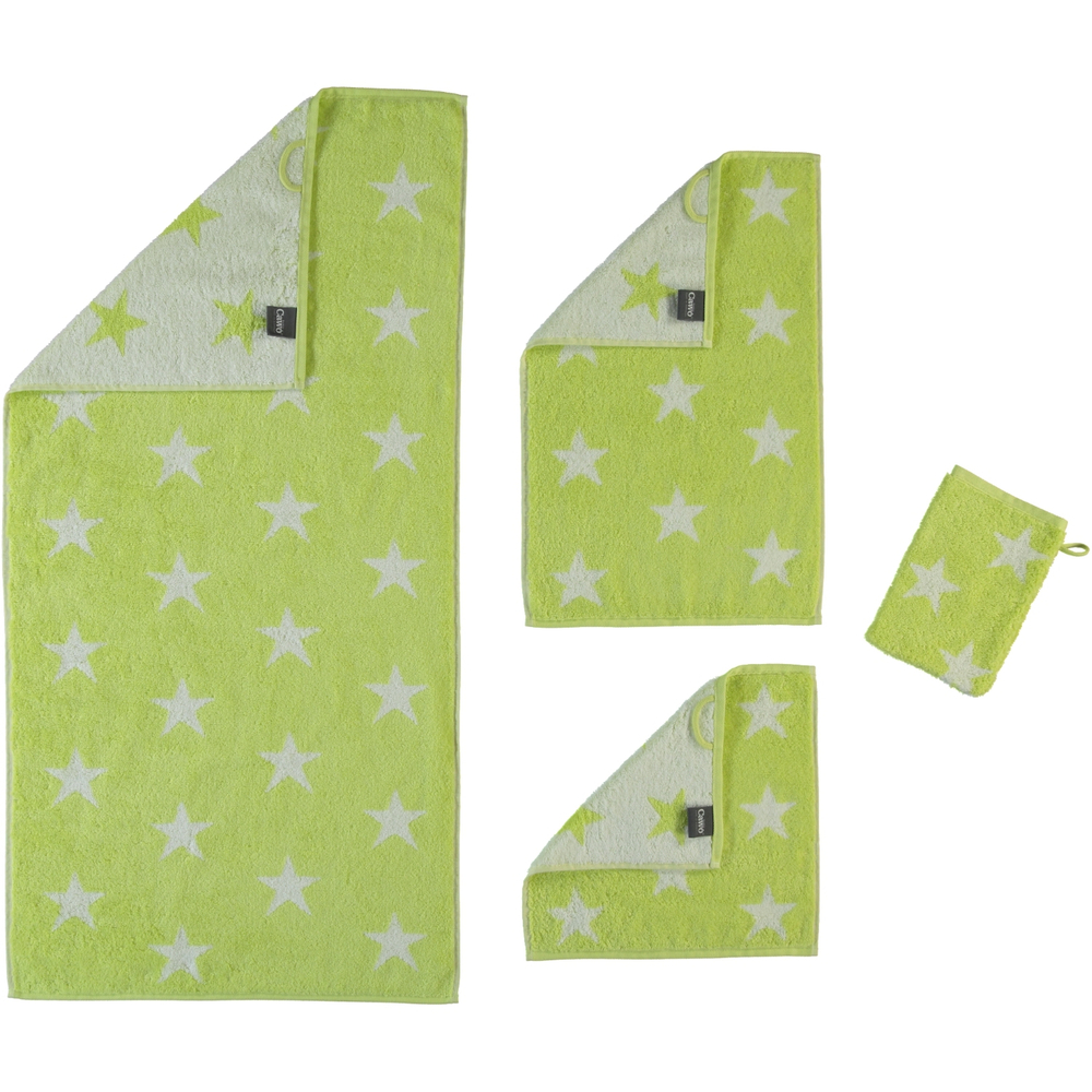 Полотенце 50x100 Cawo Small Stars 525 лимонное